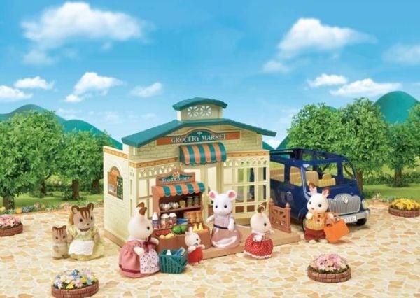Sylvanian Families Kylän supermarket