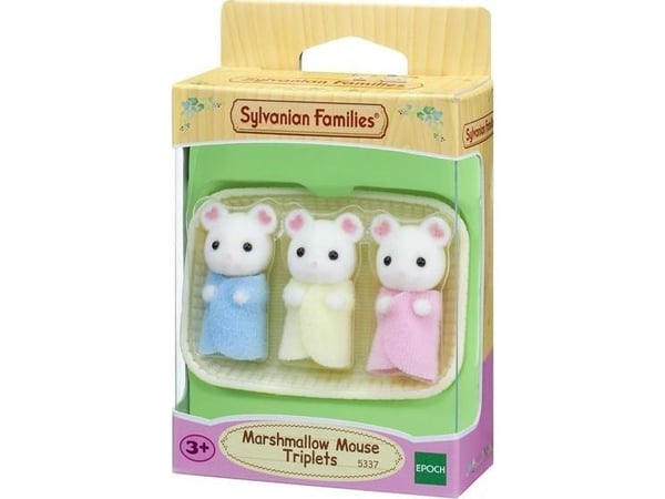 Sylvanian Families Marshmallow Mouse Triplets