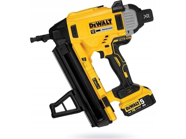 DeWALT DCN890P2-QW, Spikpistol, Vinklat magasin, Svart, Gul, 1,3 cm, 5,7 cm, 2,6 mm