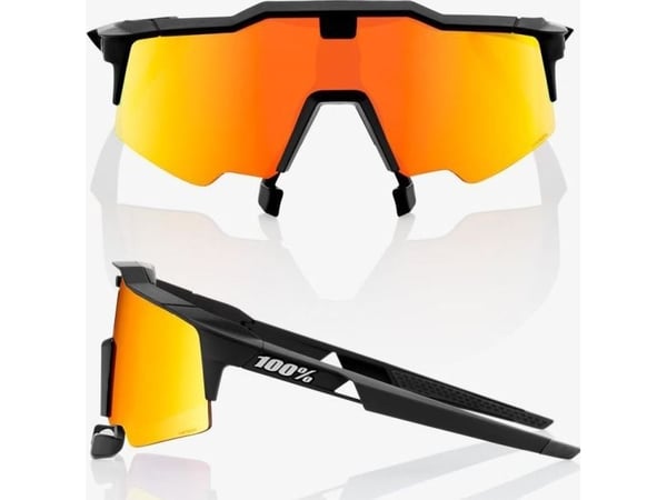Speedcraft Air Soft Tact svarte HiPER Red flerlags speilglass