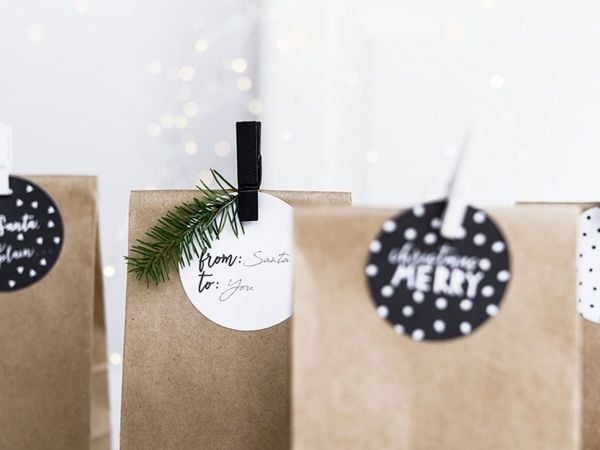 Party Deco treklips i svart - 10 stk universell