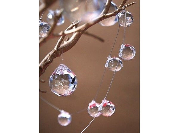 Anheng baller klare 32x34 mm 5 stk
