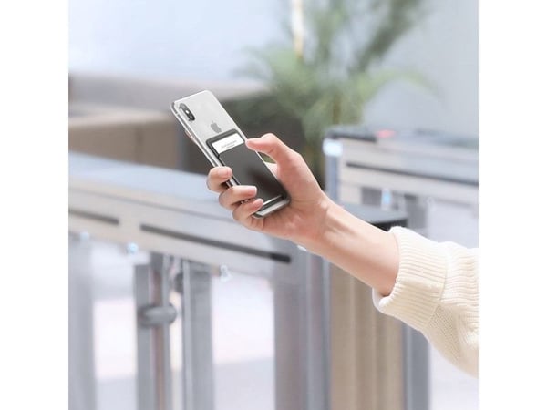 Baseus selvklebende kortholder for telefon-/dokumenter grå (ACKD-B0G)