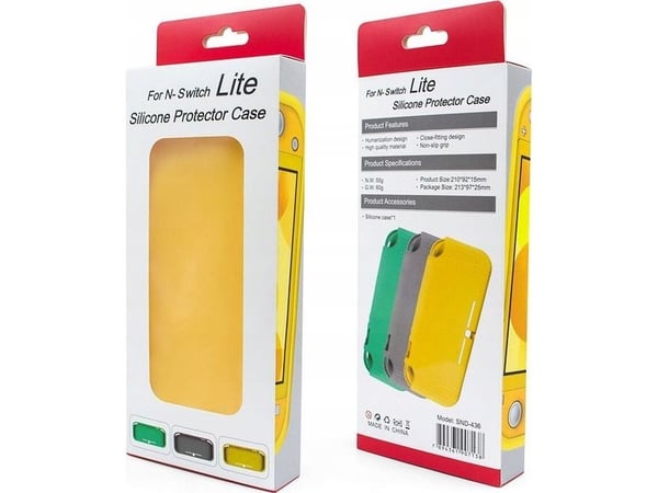 MARIGames etui til Nintendo Switch Lite gul