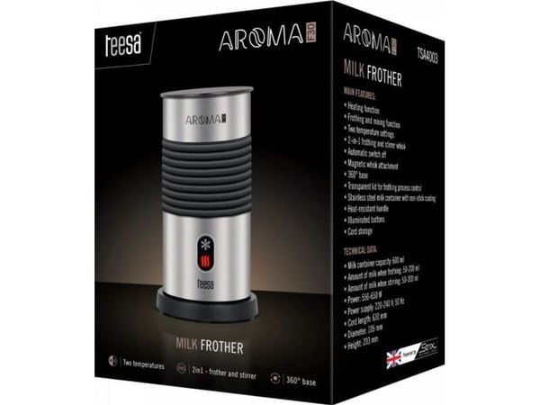 Teesa AROMA F30 skum-/mjölkbehållare (pieno plakiklis)