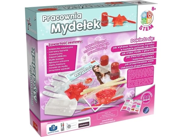 Trefl Såpesett for barn Science4You, farget