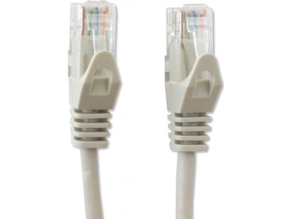 Techly TechlyPro Verkkoliitäntäjohto RJ45 Cat5e UTP CCA 1m harmaa