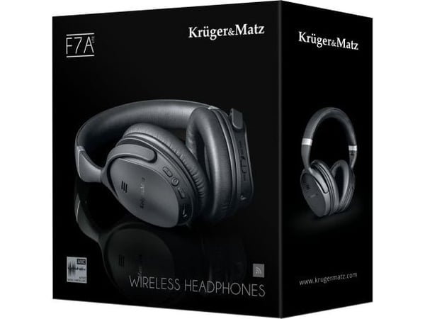Trådlösa over-ear-hörlurar med ANC Kruger&Matz F7A Lite