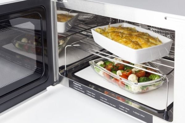 Caso MCG 30 Ceramic chef, Benkeplate, Kombinasjon mikrobølge, 30 l, 900 W, Knapper, Rotasjon, 1100 W