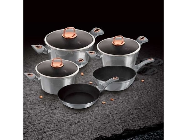 Berlinger Haus grytesett 10 deler MOONLIGHT Berlinger Haus BH-6020