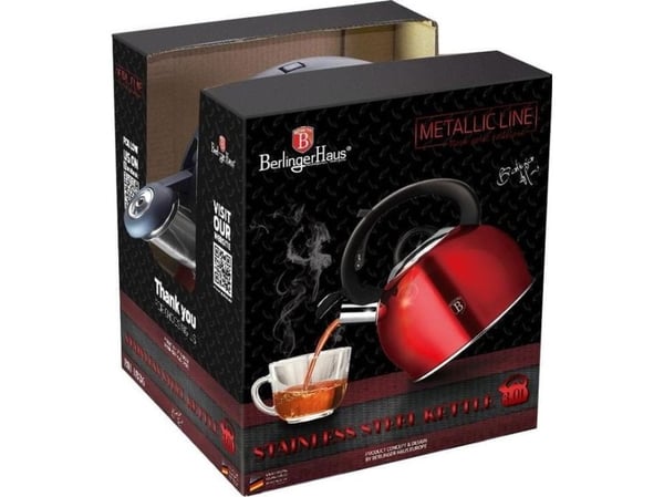 Berlinger Haus stålkjeler 3,0L BERLINGER HAUS BURGUNDY LINE BH-1074