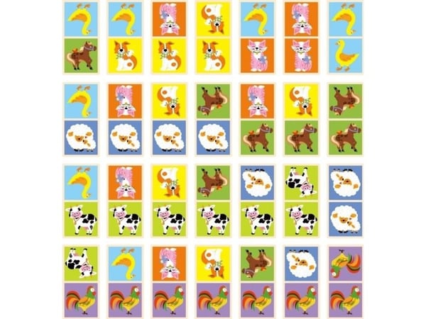 Domino i tre "Viga Toys"