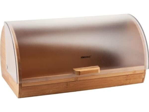 KingHoff bambu-akryylinen leipälaatikko (KH-3216)