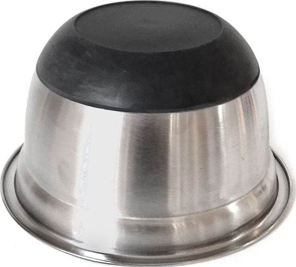 Sett med 3 metallskåler med silikonbase Klausberg KB-7388
