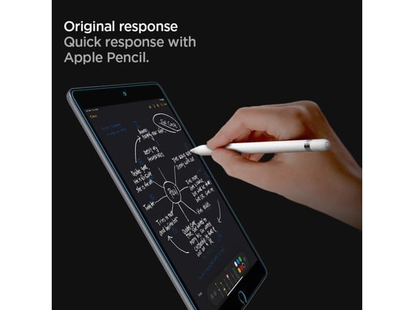 Spigen GLAS.tR Slim, Genomskinligt skärmskydd, 25,9 cm (10.2"), 9H, Polyetentereftalat (PET), Silikon, 100 g, 1 styck