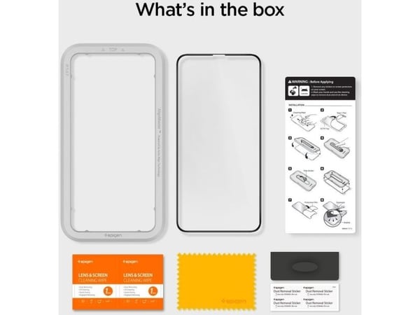 Spigen AGL00106, Apple, iPhone 11 iPhone XR, Svart, Gjennomsiktig, 1 stykker