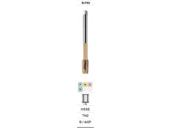 Fanar gjengeverktøy M30 DIN-376B (6H) HSSE TIN 800X