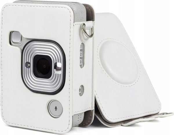 LoveInstant etui/futeral til Fujifilm Fuji Instax Mini Liplay (hvit)
