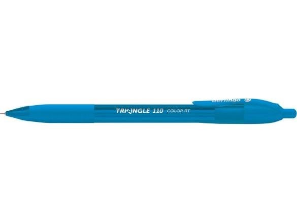 Berlingo kulepenn, blå, 0,7 mm, trekantet, 12 stk., 110 RT