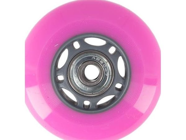 Nils Extreme PU 70x24 82A (4 stk.) ROSA + ABEC-7 (8 stk.) SETT NILS EXTREME