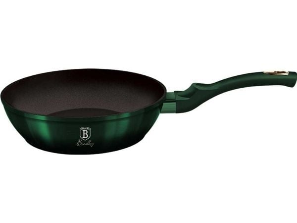 24 cm GRANITINĖ KEDA SU DANGIU BERLINGER HAUS METALLIC LINE EMERALD BH-6049