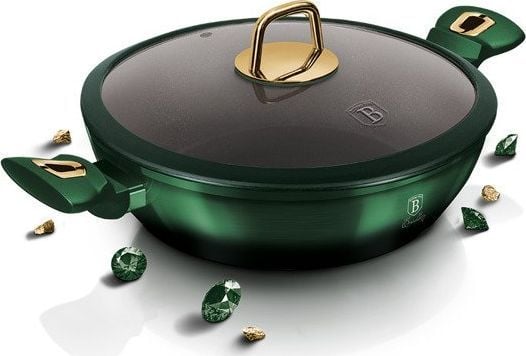 TITANINIS PUODAS BERLINGER HAUS 28cm BH-6060 EMERALD