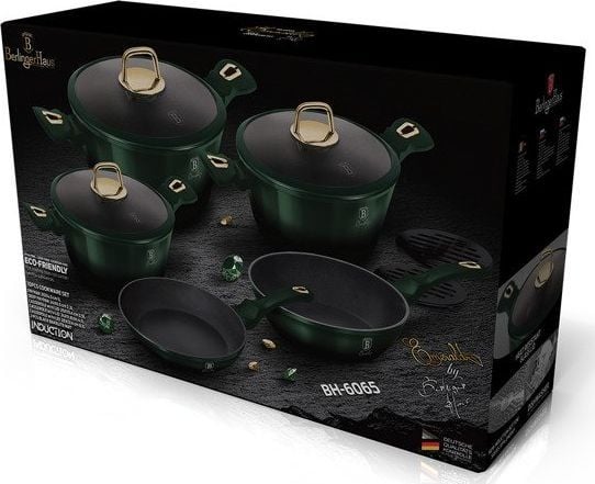 Berlinger Haus grytesett METALLIC EMERALD BH-6065