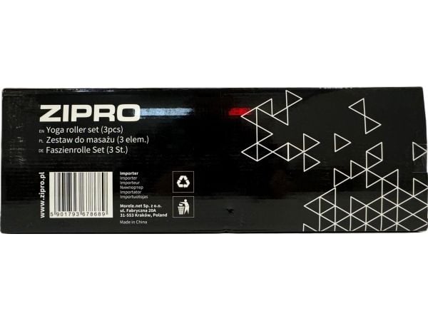 Zipro hieronta musta 3 el.