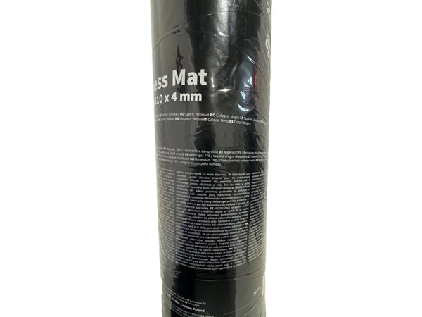 Zipro Exercise Mat - 4mm - Black - Size: 173x61cm