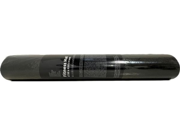 Zipro Exercise Mat - 4mm - Black - Size: 173x61cm