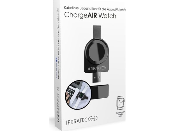 Terratec ChargeAIR Watch, Sisätila, USB, Musta