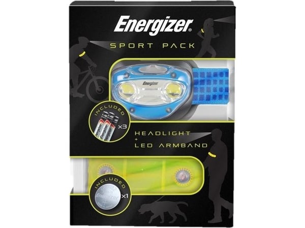 Energizer LED HL Sport Pandelygte inkl. LED Armbånd