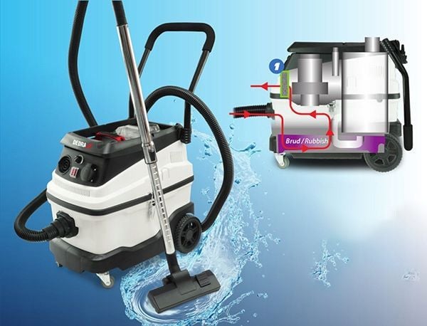 Profesjonell industristøvsuger Dedra DED6603, 1600W, 30L