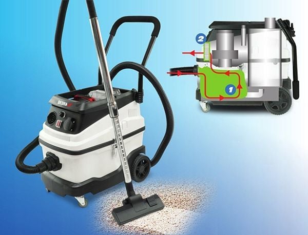 Profesjonell industristøvsuger Dedra DED6603, 1600W, 30L