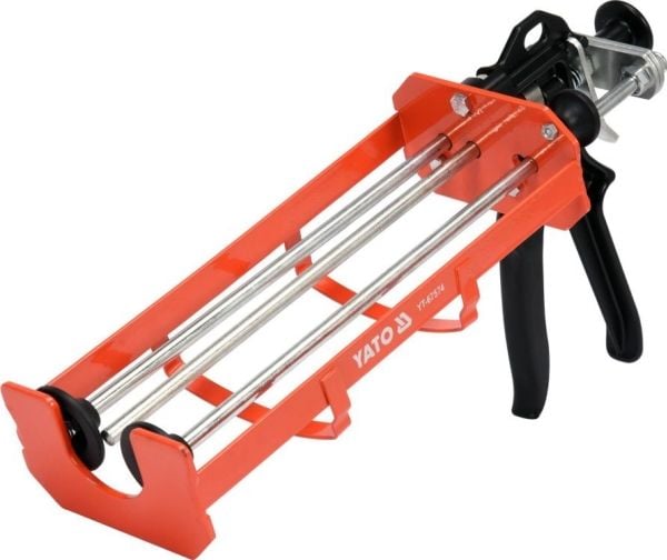 Yato YT-67574, Fugepistol, Sort, Oransje, Sølv, Stål, Aluminium, 800 ml, 1 stykker