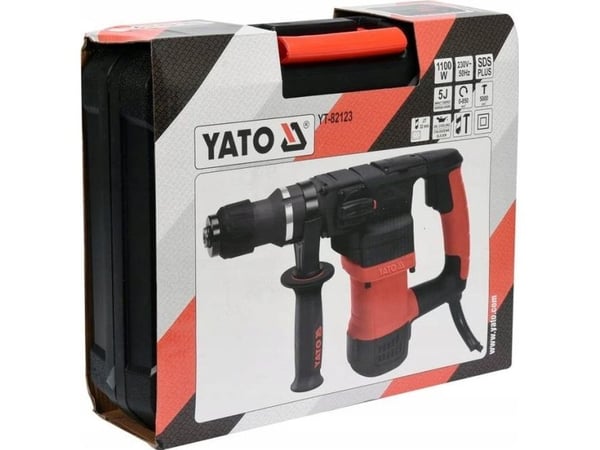 Yato YT-82123, SDS Plus, Musta, Oranssi, II, 3,2 cm, 5 J, 106 dB