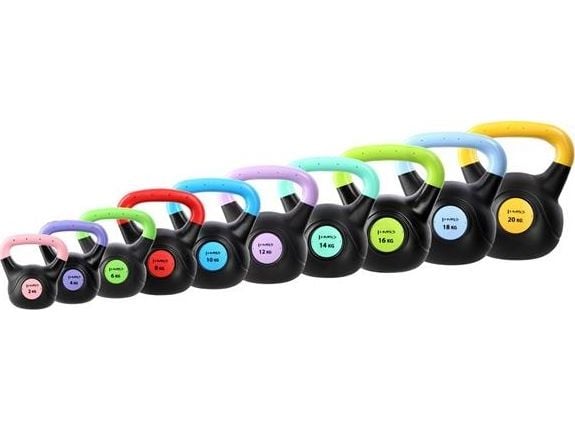Kettlebell HMS KPC10 gjuten 10 kg