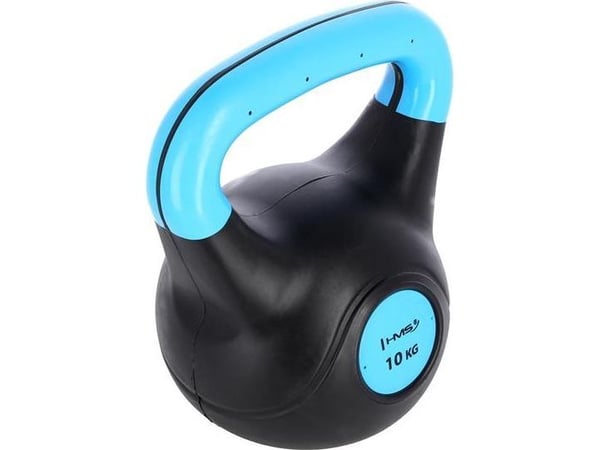 Kettlebell HMS KPC10 gjuten 10 kg