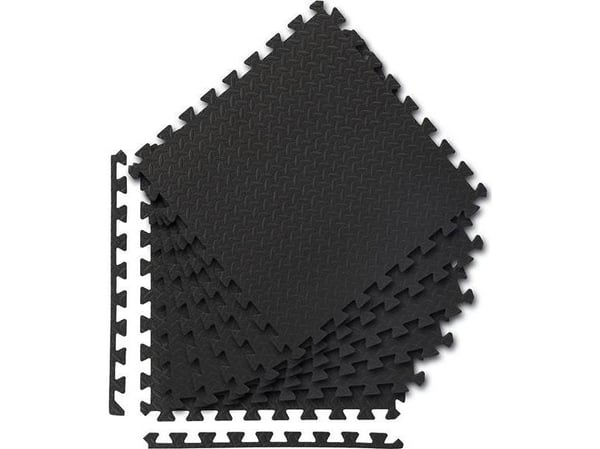 HMS MP12 pro pussematte/puzzlematte, treningsmatte 600 x 600 x 12 mm