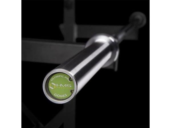 HMS GO685 680KG OLYMPIC BAR HMS PREMIUM +ZG1000R LÅSEKLEMMER