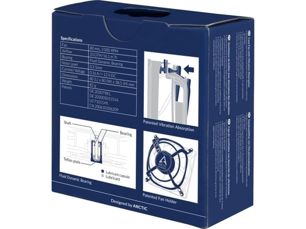 Arctic F8 PRO vifte (ACACO-08P01-GBA01)