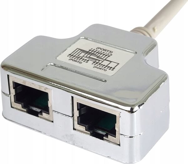 PremiumCord modulær RJ45 2 porter 10/100Base T