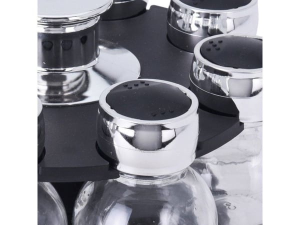 Excellent Houseware krydderistativ/hylle for krydderibeholder 8x universell
