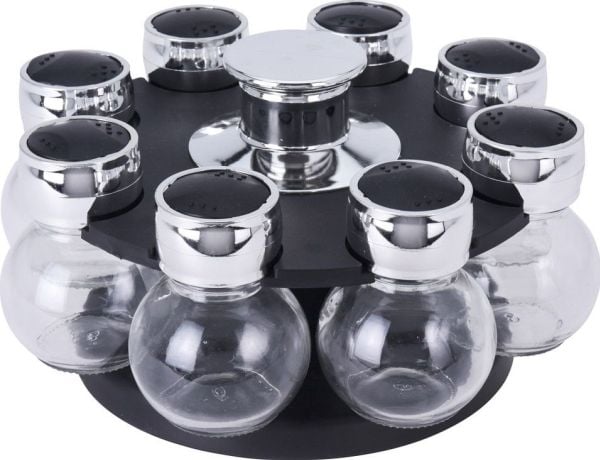 Excellent Houseware krydderistativ/hylle for krydderibeholder 8x universell