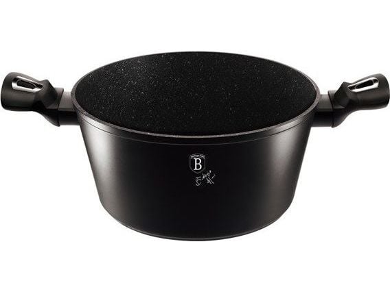 POT 4.1L 24CM BERLINGER HAUS Svart Sølv [BH-1852]