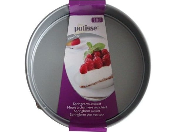Patisse kakeform 26 cm med sølvfarget topp universell