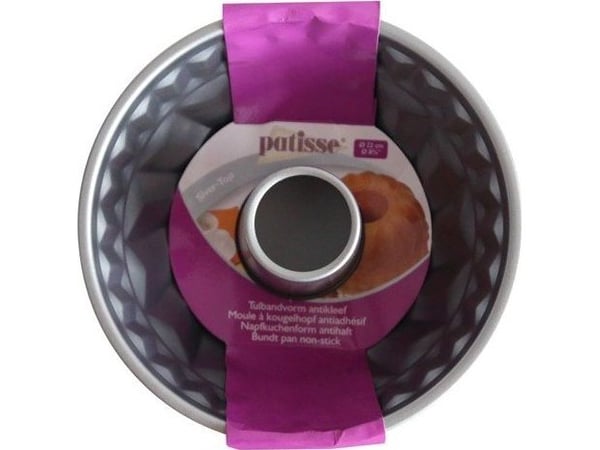 Patisse Kakeform med rør 22 cm Sølv Universal topp