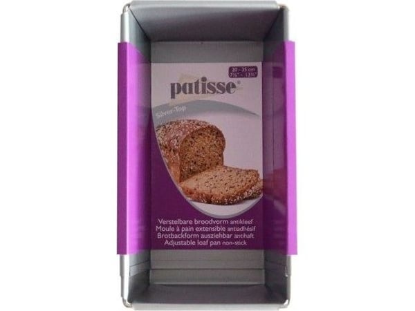 Patisse justerbar kakeform 20–35 cm sølv Top universal