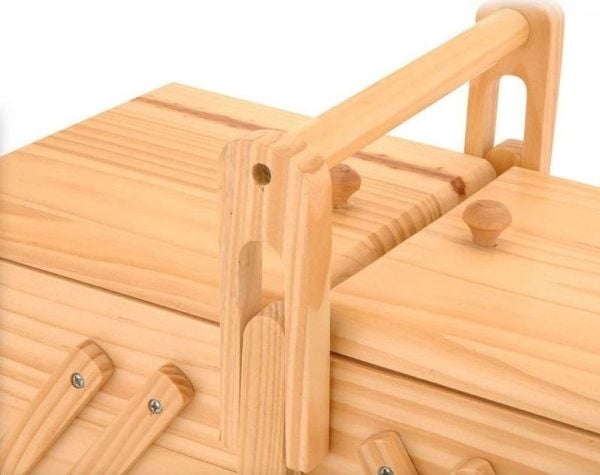 Excellent Houseware trådkurv/organiser/boks for garn og smykker
