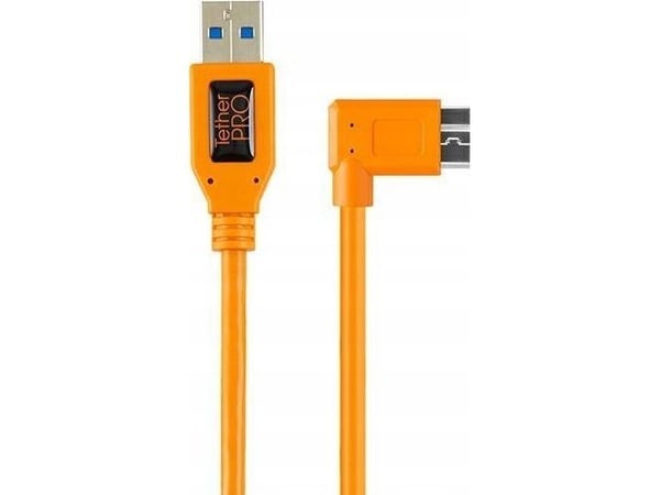USB-kabel Tether Tools Pro USB 3.0 Micro-B (50 cm, orange)